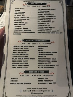 Menu photo 4 Dew Drop Inn Derby, CT