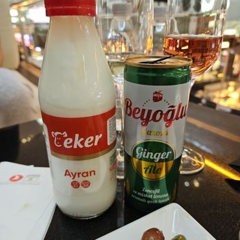 Turkish Airlines Lounge - Yogurt & Ginger ale - Airport Lounges Near Me - Istanbul, 34