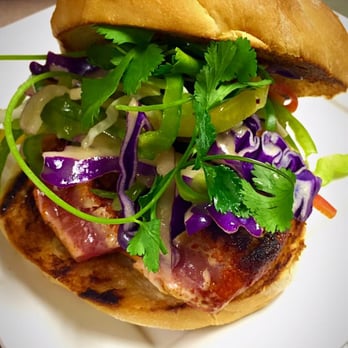 The Pub At Laurelwood - Blackened Ahi sandwich - New American Near Me - Eugene, Oregon