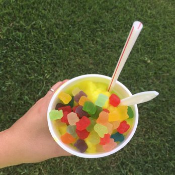 Bedford Snoball - Afternoon Delight w/ Gummy Bears - Ice Cream & Frozen Yogurt Near Me - Bedford, Texas Bedford Snoball - Afternoon Delight w/ Gummy Bears - Ice Cream & Frozen Yogurt Near Me - Bedford, Texas