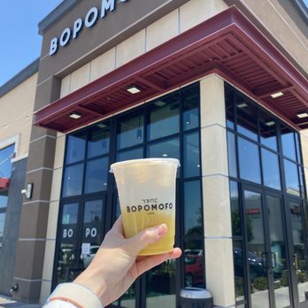 Bopomofo Cafe - Strawberry corn drink - Bubble Tea Near Me - Artesia, California