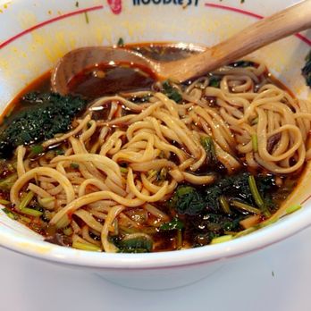 Noodle St - Spicy beef noodle before I ate all the beef!!!! - Noodles Near Me - Eastvale, California