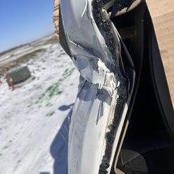 Vic Hopkins Paint & Body Shop - Wrecked vehicle