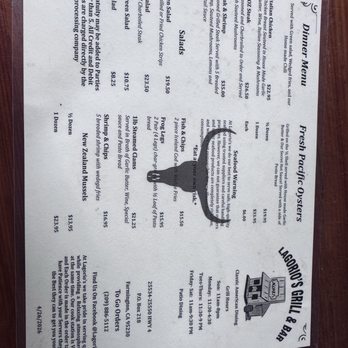 Lagorio's Grill & Bar - Menu - American Near Me - Farmington, California Lagorio's Grill & Bar - Menu - American Near Me - Farmington, California