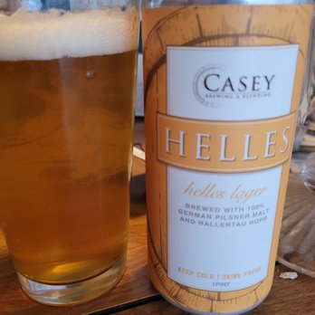Casey Brewing Taproom - Helles, excellent taste and highly refreshing! - Breweries Near Me - Glenwood Springs, Colorado