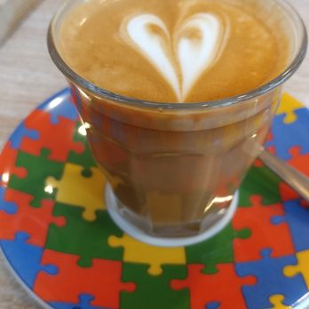 Bagels & Beans - Cortado at Bagels & Beans - Bagels Near Me - Amsterdam, New Hampshire