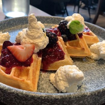Haven Craft Kitchen + Bar - Belgian Waffle - New American Near Me - Orange, California