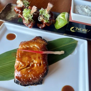 Nobu - Indian Wells - Black Cod with Miso and Fried Chicken - Japanese Near Me - Indian Wells, California