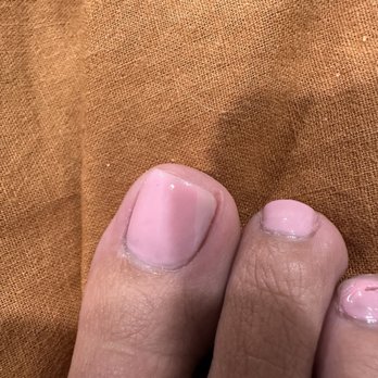 Holly and Hudson - Poor application and messed up nail polish from not letting the nails dry before they rushed us out of the salon!! - Nail Salons Near Me - Manhattan Beach, California