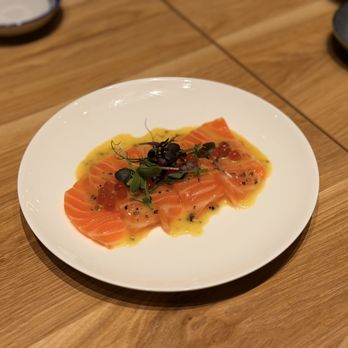 WAKABA - salmon yuzu truffle - Izakaya Near Me - Los Angeles, California WAKABA - salmon yuzu truffle - Izakaya Near Me - Los Angeles, California