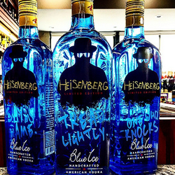 Limited Edition Heisenberg Blue Ice Vodka