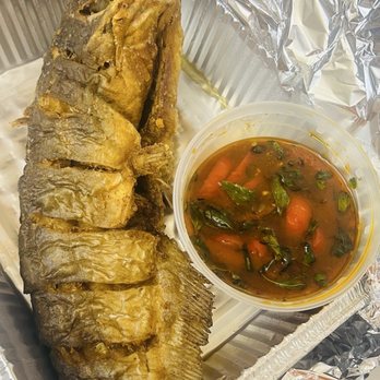 Talay - PLA LAD PRIK: Crispy Whole Cat Fish - Thai Near Me - Palm Desert, California