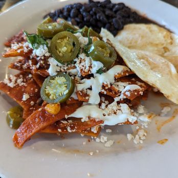 iJava Cafe - Chilaquiles with black beans - Breakfast & Brunch Near Me - San Jose, California iJava Cafe - Chilaquiles with black beans - Breakfast & Brunch Near Me - San Jose, California