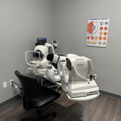 Our pretest room is where we gather important measurements and screening information before your comprehensive eye exam.