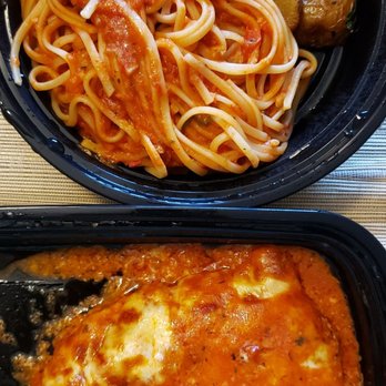Trattoria Di Parma - Chicken Parm with pasta and roasted potatoes- great value at $15 - Italian Near Me - Toronto, Ontario Trattoria Di Parma - Chicken Parm with pasta and roasted potatoes- great value at $15 - Italian Near Me - Toronto, Ontario