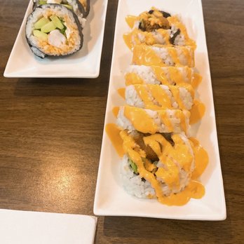 Cafe De Taipei - Spider Roll + Fire Mantis Roll - Sushi Bars Near Me - Edmond, Oklahoma