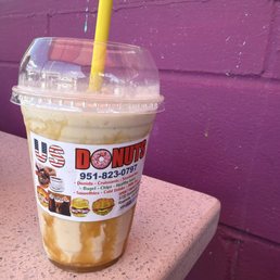 Caramel blended shake