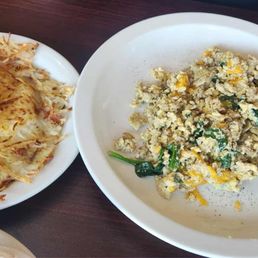 Sausage and Spinach Scramble