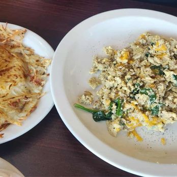 Sunshine Pancake House - Sausage and Spinach Scramble - Breakfast & Brunch Near Me - La Mesa, California