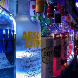 Spirits Bar & Grill - Some of the alcohol brands we offer.