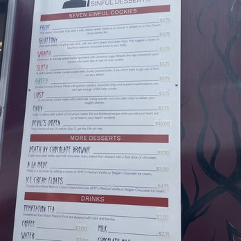 Nuha's Sinful Desserts - Menu - Desserts Near Me - Austin, Texas