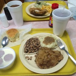 Kitchen Express - Fried pork chop, and fixings!