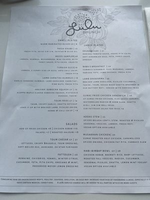 Menu photo 1 Lulu’s Little Kitchen Albany, CA Menu photo 1 Lulu’s Little Kitchen Albany, CA