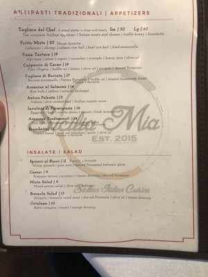 Menu photo 7 Antica Sicilia Millcreek, UT