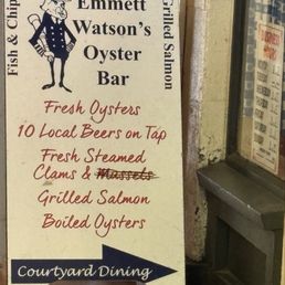 Entrance to Emmett Watson's Oyster Bar.