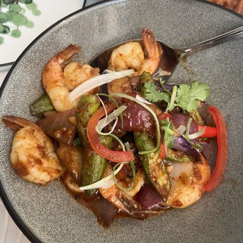 Southeast Impression - Veggies with shrimp sambal - Thai Near Me - Fairfax, Virginia Southeast Impression - Veggies with shrimp sambal - Thai Near Me - Fairfax, Virginia