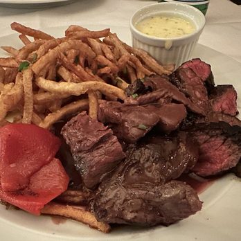 Beaujolais Bistro - Perfectly cooked steak and Frites with dipping mayo sauce were 10/10 - French Near Me - Reno, Nevada Beaujolais Bistro - Perfectly cooked steak and Frites with dipping mayo sauce were 10/10 - French Near Me - Reno, Nevada