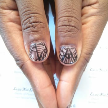 Luxxe Nail Spa - Optical illusion.....tribal design with words. - Nail Salons Near Me - Philadelphia, Pennsylvania Luxxe Nail Spa - Optical illusion.....tribal design with words. - Nail Salons Near Me - Philadelphia, Pennsylvania