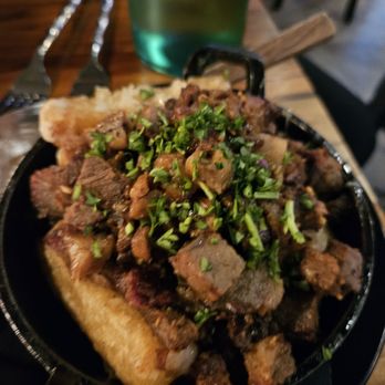 Copa Sips & Latin Tapas - Brisket yuca, delicious - Tapas Bars Near Me - Houston, Texas