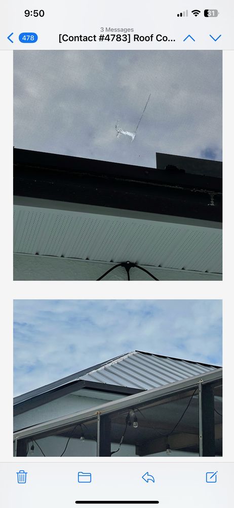 Slide of Direct Metal Roofing