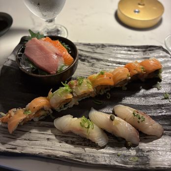 Aburi Sushi - Omakase plate - Sushi Bars Near Me - Houston, Texas Aburi Sushi - Omakase plate - Sushi Bars Near Me - Houston, Texas