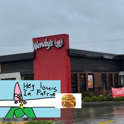 Wendy's - Me at wendy's