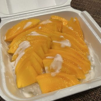 Thai Archer - Coconut Sweet Sticky Rice with Mangos - Thai Near Me - Salt Lake City, Utah Thai Archer - Coconut Sweet Sticky Rice with Mangos - Thai Near Me - Salt Lake City, Utah