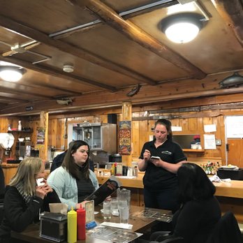 Old Town Cafe - Cortney and customer. - American Near Me - West Yellowstone, Montana Old Town Cafe - Cortney and customer. - American Near Me - West Yellowstone, Montana
