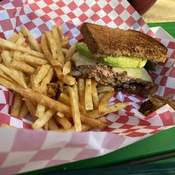 The Chimney Tree Grill - Patty melt with avocado - Burgers Near Me - Phillipsville, California The Chimney Tree Grill - Patty melt with avocado - Burgers Near Me - Phillipsville, California