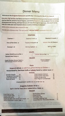 Menu photo 8 Aragosta St. George, UT