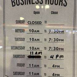 Fast & Good Cleaners - Business Hours as of Jan 2026