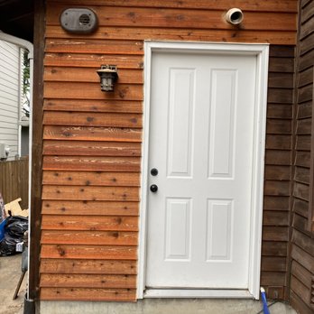 Chango’s Remodel - New siding fresh stain - Drywall Installation & Repair Near Me - Bellevue, Washington Chango’s Remodel - New siding fresh stain - Drywall Installation & Repair Near Me - Bellevue, Washington