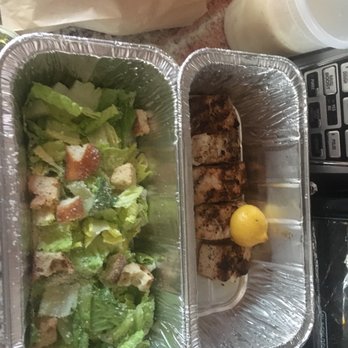 Bonefish Grill - Cesar salad and grilled Mahi. - Seafood Near Me - Rockville Centre, New York