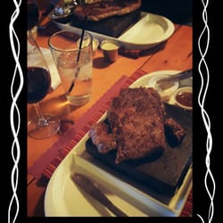 Flying W Ranch - Cook your steak while you eat.
