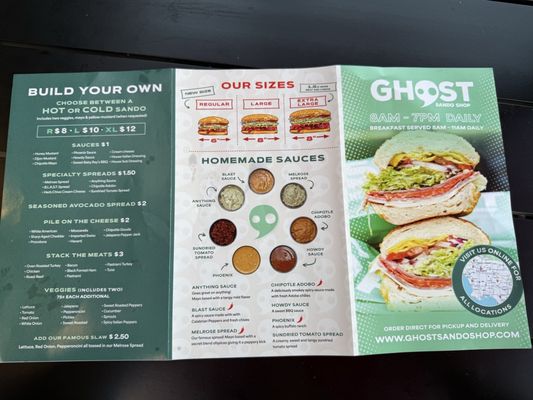 Menu photo 2 Ghost Sando Shop El Segundo, CA Menu photo 2 Ghost Sando Shop El Segundo, CA
