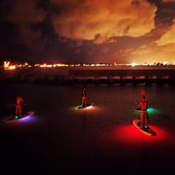 South Florida Paddle - Night Sup Glow Tour