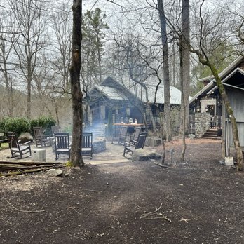 Dancing Bear Appalachian Bistro - Fire with access to make s'mores on the grounds - New American Near Me - Townsend, Tennessee