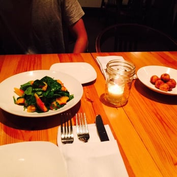 Miller Union - Grits and peach salad - Southern Near Me - Atlanta, Georgia