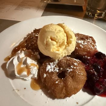 Acova - Apple donut dessert - New American Near Me - Denver, Colorado