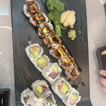 Oola Mala - 3 roll lunch (minus two pieces - we were hungry!) - Noodles Near Me - Saint Johns, Florida